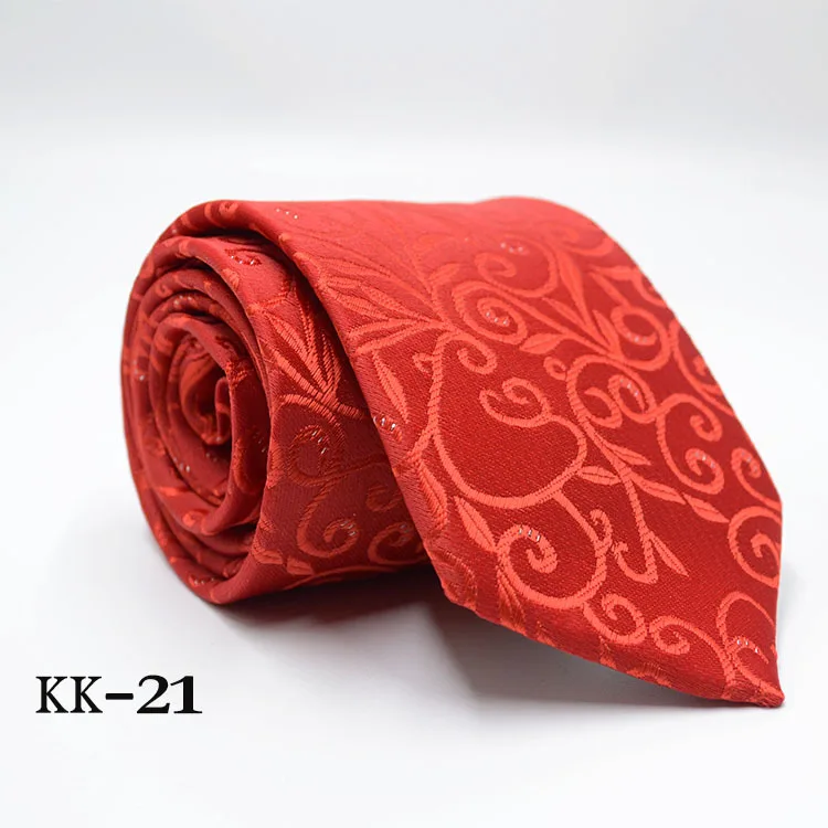 KK-21 Новинка, мужской галстук, золотой, темно-синий, в полоску, шелк, галстук, жаккард, вечерние, свадебные, тканые, модные, дизайнерские, галстук для мужчин - Цвет: KK-21