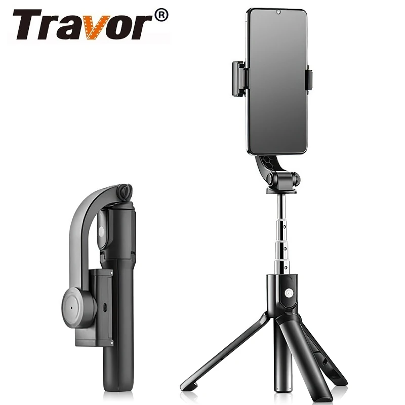 TRAVOR gimbal Стабилизатор Ручной для смартфона штатив селфи палка одноосный