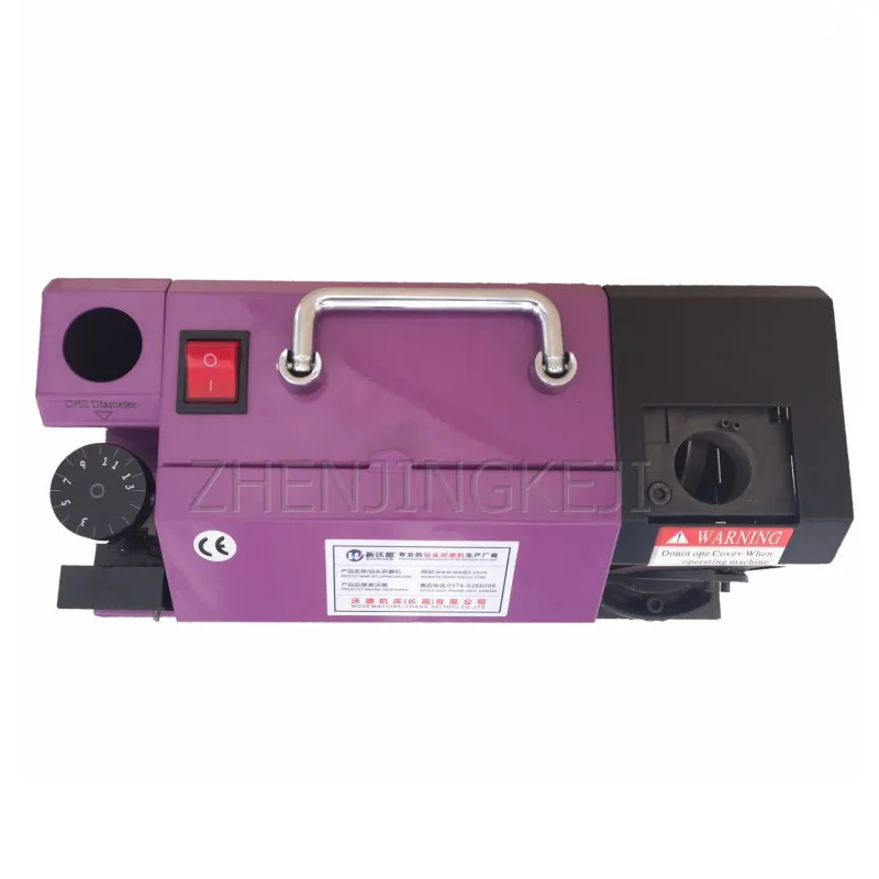 Twist Drill Grinding Machine 220V Small Electric Horizontal Desktop Sharpener High Precision Automatic Grinder Equipment | Инструменты