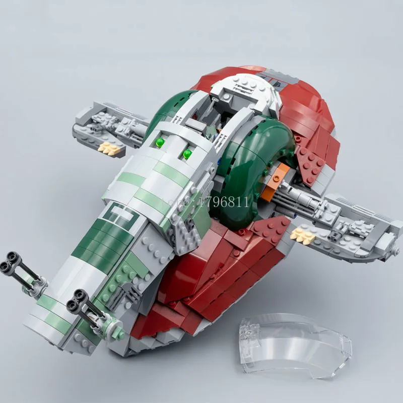 05037 настоящий UCS Slave I NO.1 мобильный 2067 шт строительные блоки кирпичи игрушки кино