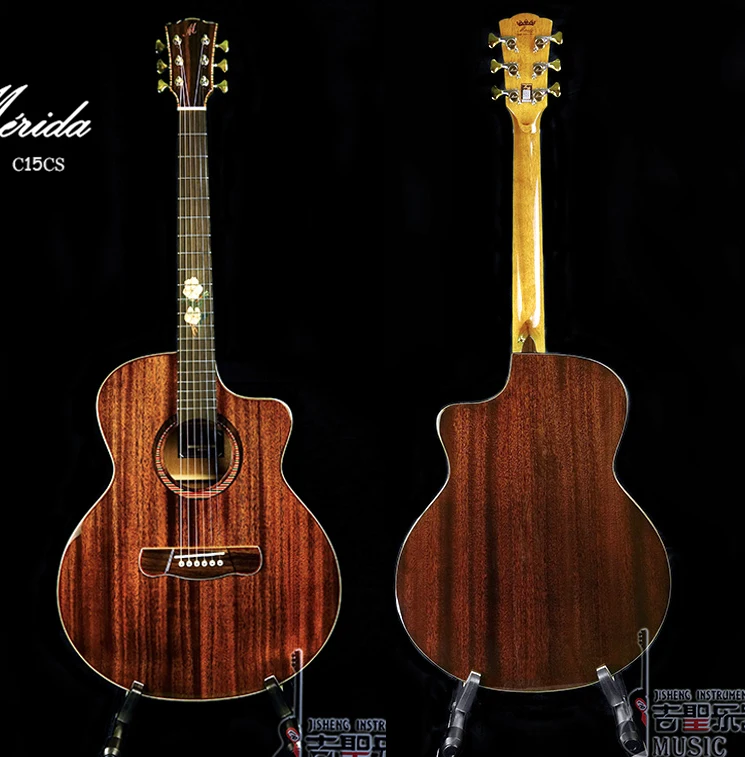Merida C15CS 41 дюймов GC Размер режущая Акустическая гитара, акустическая электрогитара