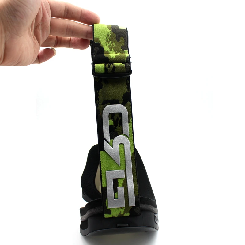 Серые линзы черная оправа лыжные очки с двойными линзами UV400 анти туман большая