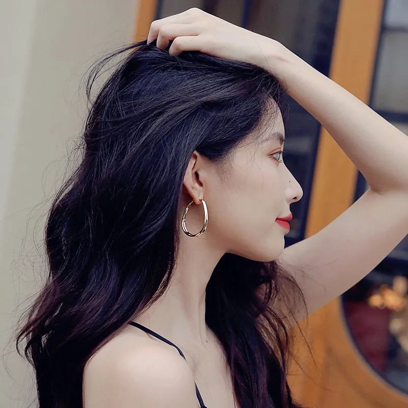 

JP12 S925 Серебряные игольчатые геометрические полые двухслойные серьги модные дизайнерские серьги в стиле ретро