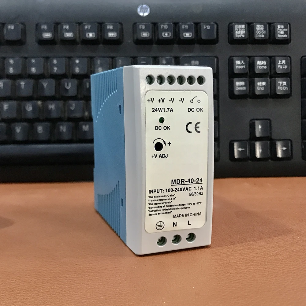 MDR-40 12В 5В 15В 24В 36В 48В 40Вт din-рейка блок питания ac-dc 110В 220В | Строительство и ремонт
