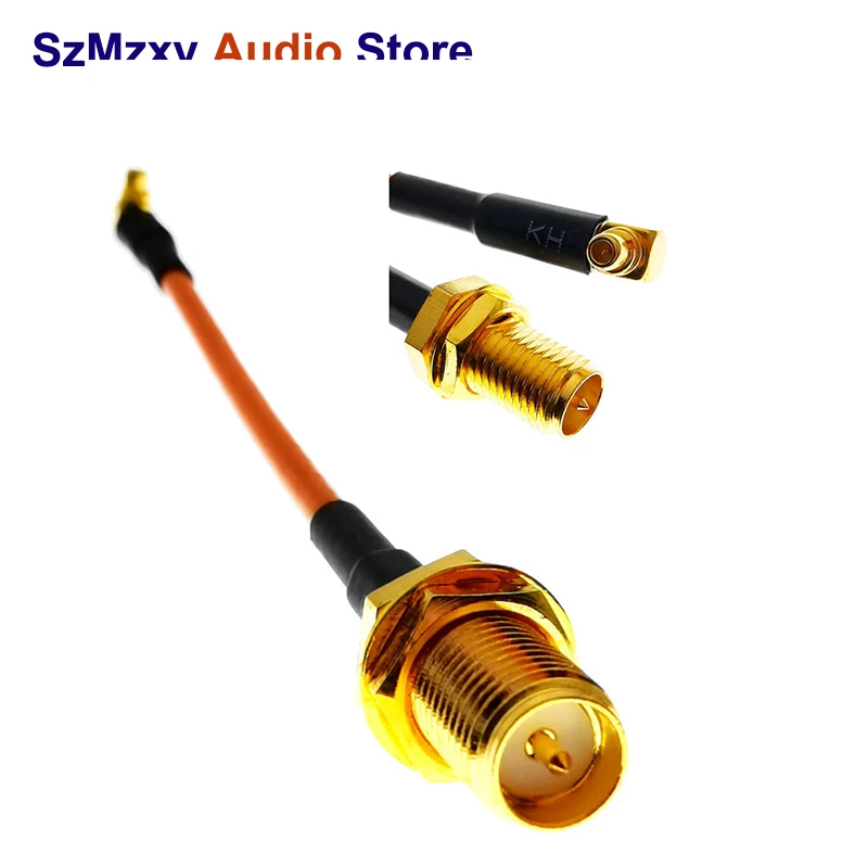 

1 шт. новый угловой плетеный кабель RF RP SMA Штекерный переключатель MMCX Штекерный прямоугольный Соединительный кабель RG316 разъемы SMA-MMCX