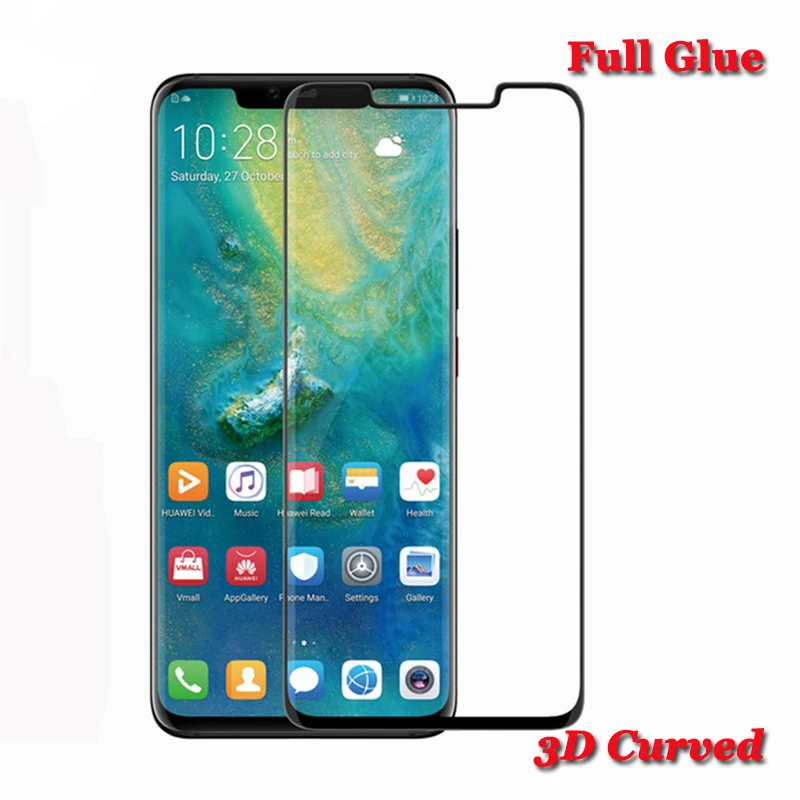 

Защитное стекло для Huawei Mate 20 Pro, P30Pro, 9H, 25 шт./лот