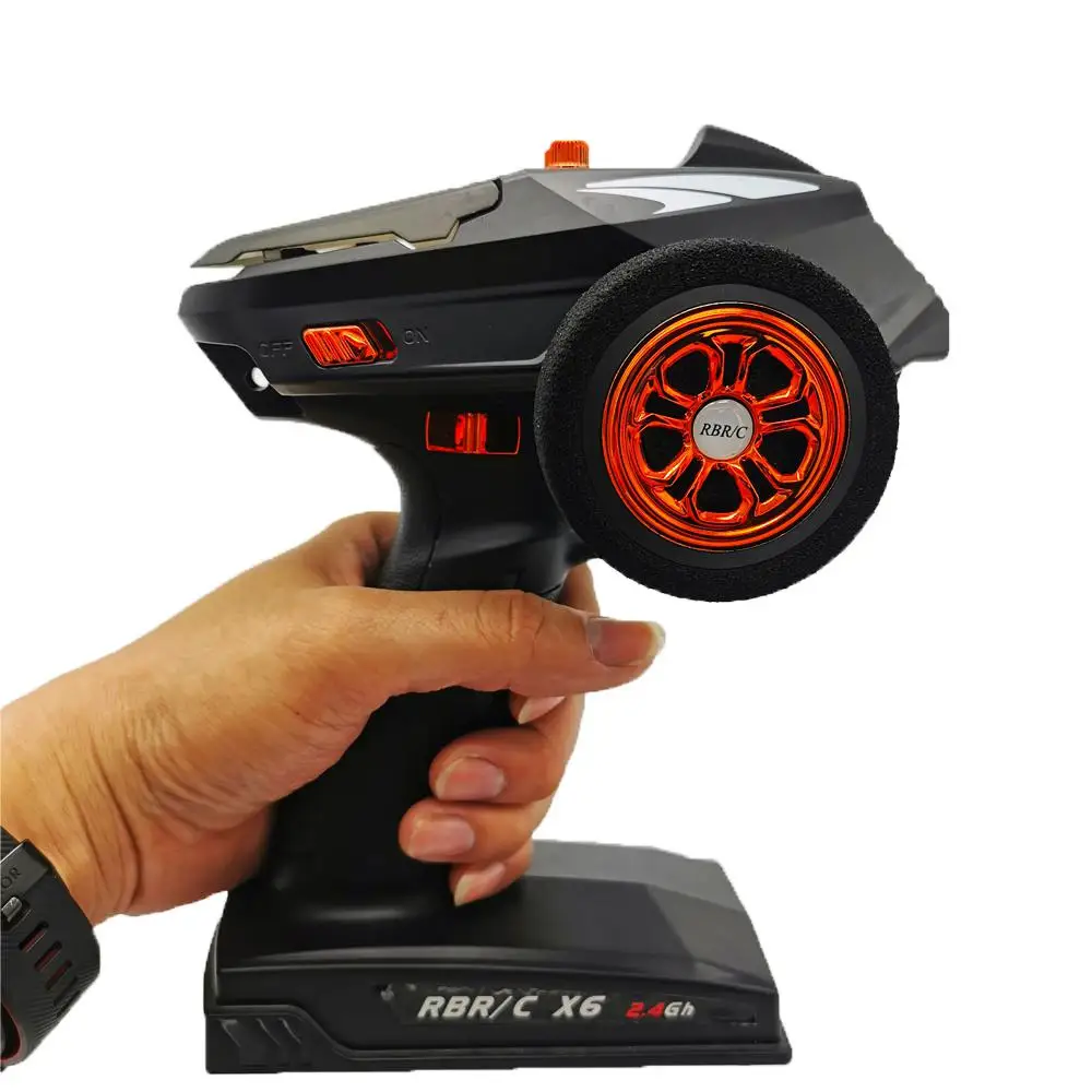 X6 2.4G 6CH Transmitter with X6FG Receiver for Q65 MN-90 Rc Car Boat Tank Model Parts | Игрушки и хобби