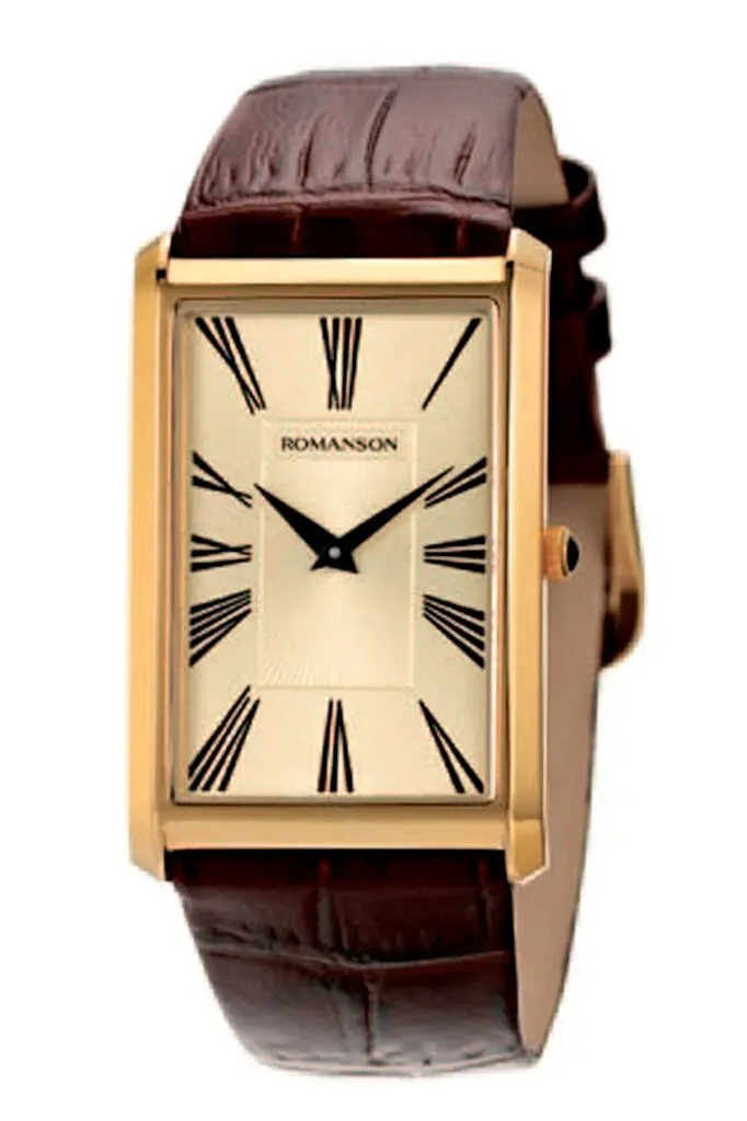 Наручные часы мужские кварцевые Romanson TL 0390 MM1G-GD