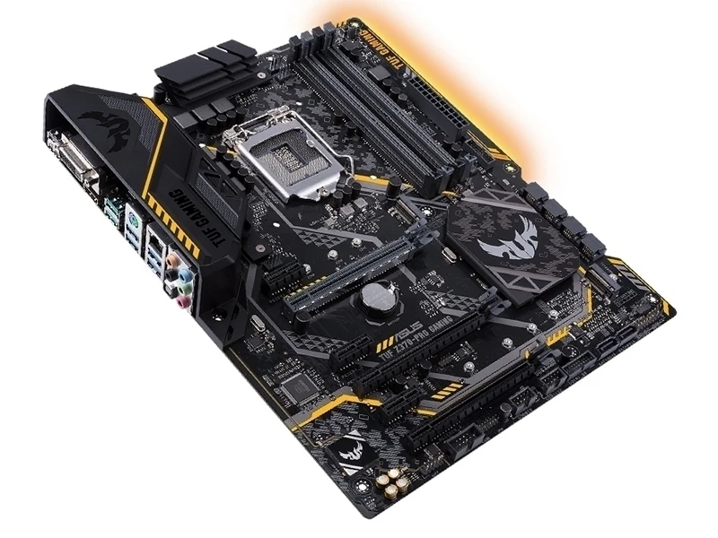 Новая материнская плата Asus TUF Z370 PRO GAMING DDR4 LGA 1151 для настольного компьютера USB2.0