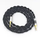 LN007463 чисто 99% Серебряный Внутренний нейлоновый кабель для наушников для HIFIMAN Edition S Deva HE-R10 Marshall monitor MAJOR IIIII MID
