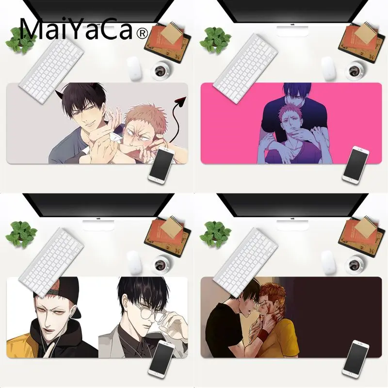 

MaiYaCa Лидер продаж 19 дней типа сделай себе сам дизайн игровой с узором Мышь игровой коврик Мышь большой Дека коврик 700x300 мм для патруля/КС го