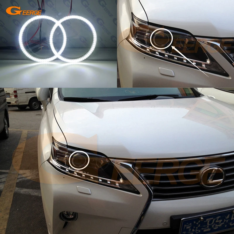 Для LEXUS RX 350 450H 270 RX350 RX450H RX270 2013 2014 2015 ультра яркий SMD СВЕТОДИОДНЫЙ ангельские глазки