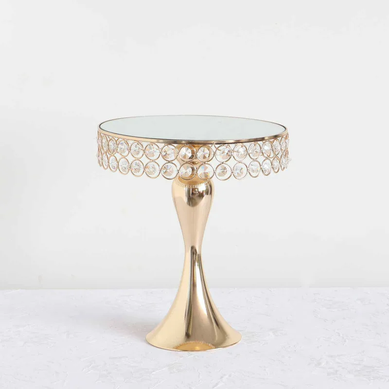 1 шт. подставка для торта с золотыми кристаллами | Дом и сад