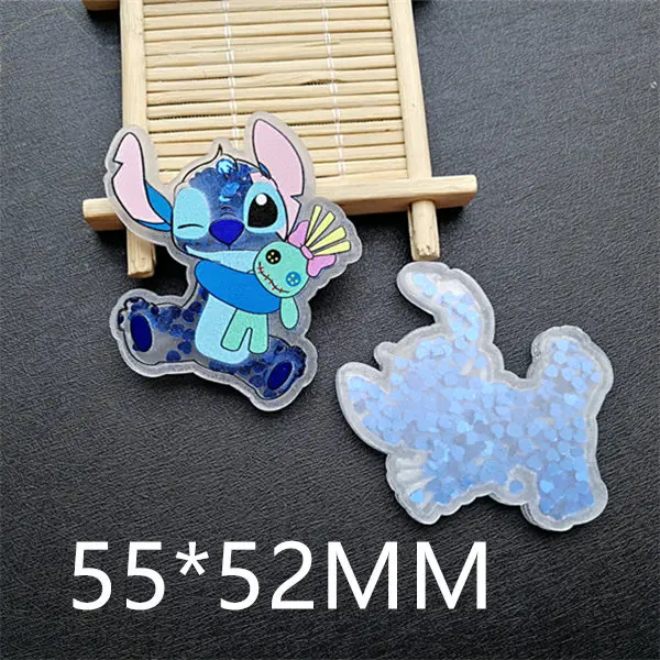 Бесплатная доставка 55X52 мм 2 шт милые Мультяшные персонажи шейкер смолы|Статуэтки