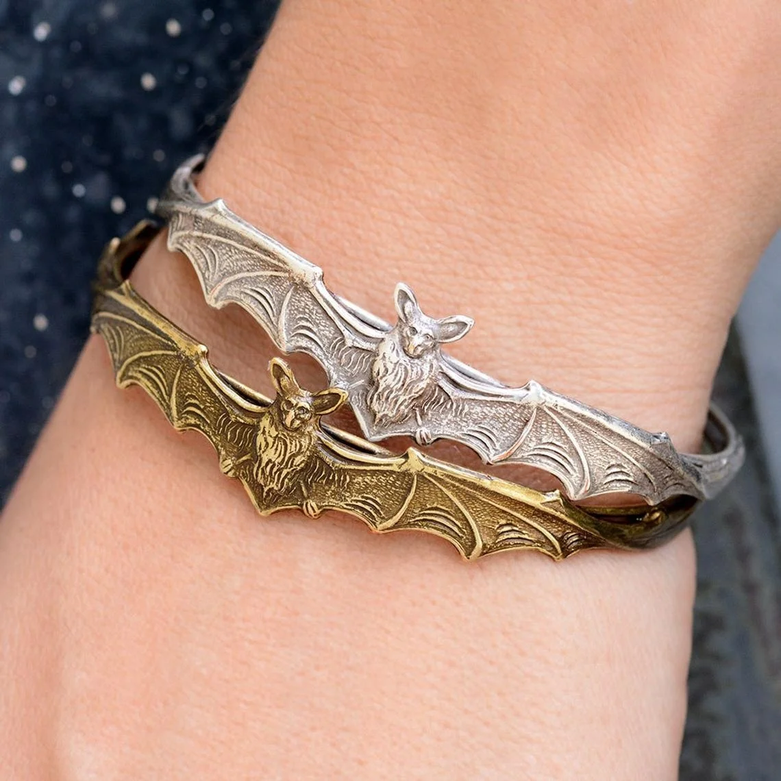 

Vampire Bat Bracelet, Halloween Bracelet, Bat Jewelry, Halloween Jewelry, Gothic Bracelet, Vampire Jewelry,Halloween Costume