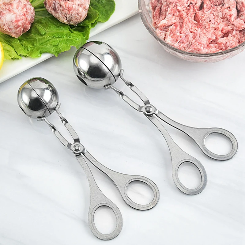 

Форма из нержавеющей стали зажим для фаршированных фрикаделек для самостоятельного изготовления фрикаделек для рыбных шариков, антиприга...