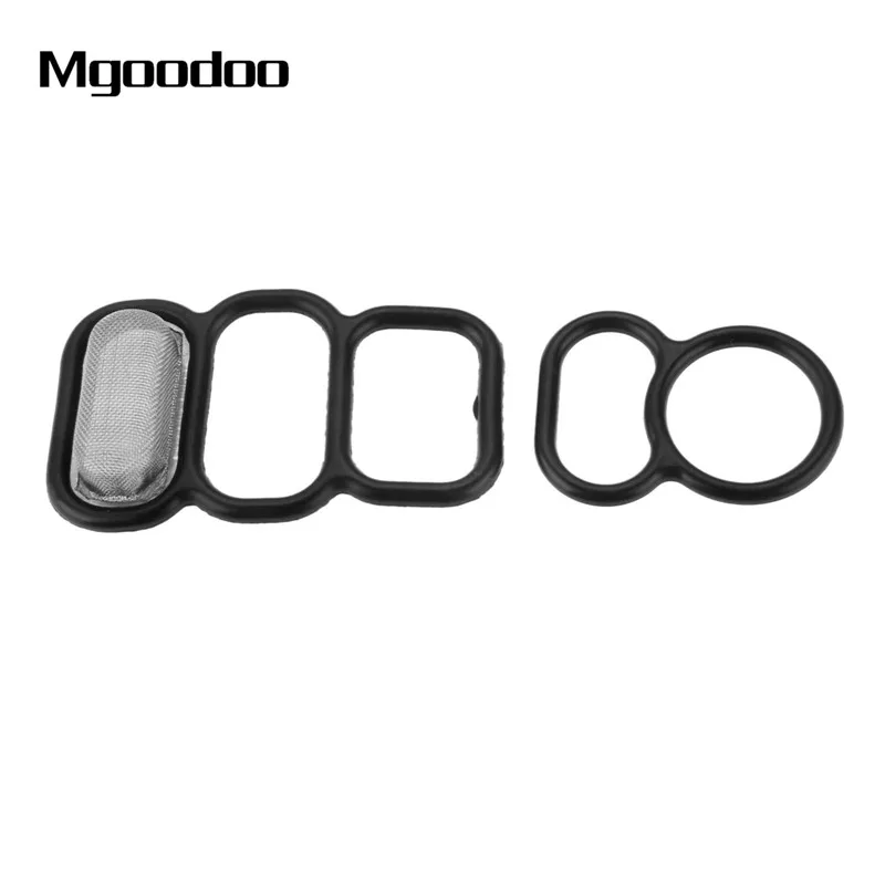 Mgoodoo 15825-P0A-015 VTEC Solenoid Gasket and VTC Filter Fit For 1994-2002 4 cylinder engines Honda accord | Автомобили и