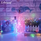 Сказочные светильники на батарейках 1 м, 2 м  Декоративные светильники для свадьбы, Рождества, праздничных вечеринок, интерьера дома, винных бутылок