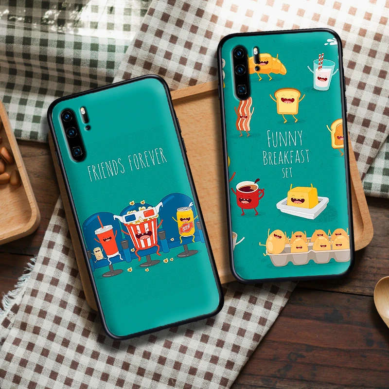Для huawei honor 7A 9X Pro 8 9 10 lite 7C Пончики И Кофе 5.99IN 7X 8X 8C Примечание вид 20 сотовый Чехол