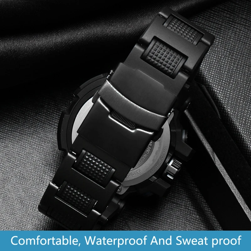 Plastic wathband for GW-A1100FC GW-A1000 watch strap high quality watch bracelet mens sport wristwatches band