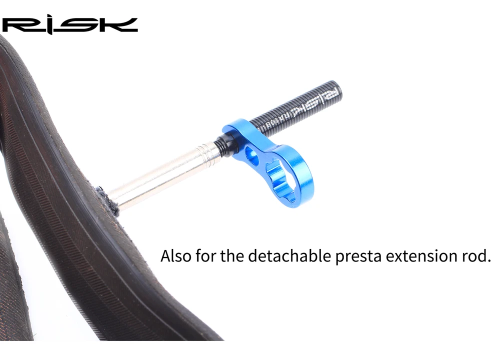 RISK Mtb велосипед Presta клапан гайка с установочным гаечным ключом велосипедная шина клапан сопло замок