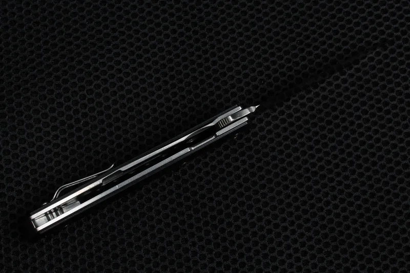 Trskt охотничьи ножи Складные Ножи Kwaiken Флиппер ручка G 10 атласный лезвие (3 5 &quot