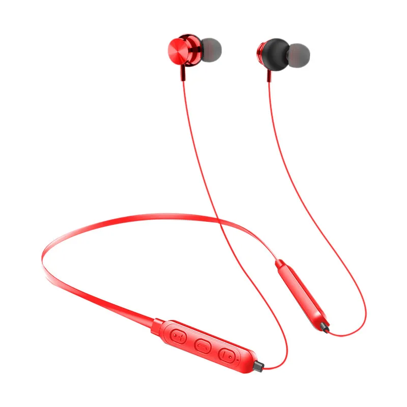 Горячая Металлическая netic Bluetooth 5 0 гарнитура Мобильный беспроводной с микро