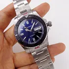 Часы мужские сапфировые, с автоматическим движением, цвет синий, 316L