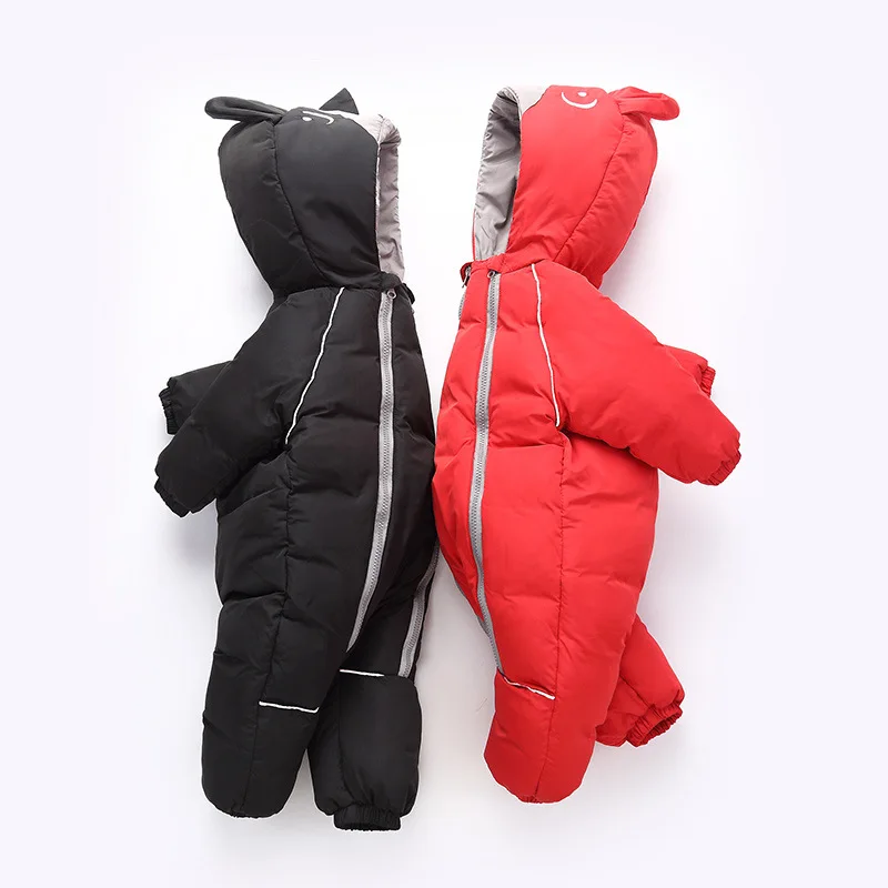 LOOZYKIT комбинезоны для новорожденных теплая хлопковая куртка с капюшоном