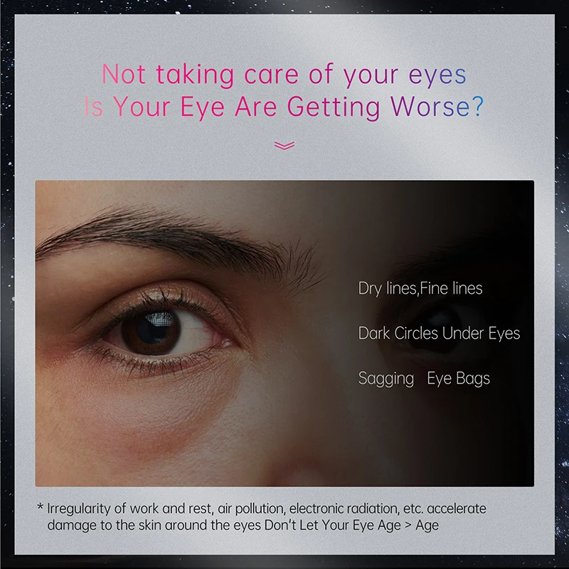 Коллагеновая увлажняющая маска для кожи вокруг глаз от Тёмных кругов и морщин |