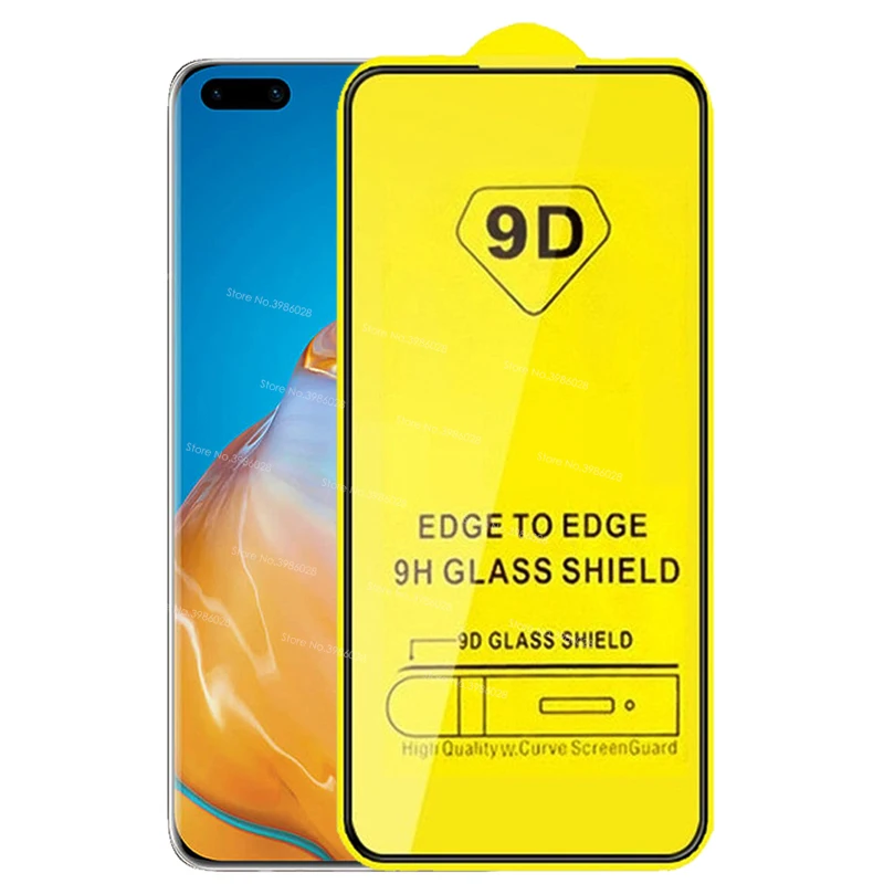 Закаленное стекло 9D с полным покрытием для Huawei Honor 10 10i 20i 20 Pro P20 P30 P40 Lite E защита