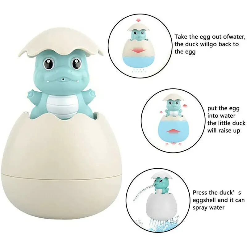 Детская игрушка для купания милый утиный Пингвин яйцо спрей воды