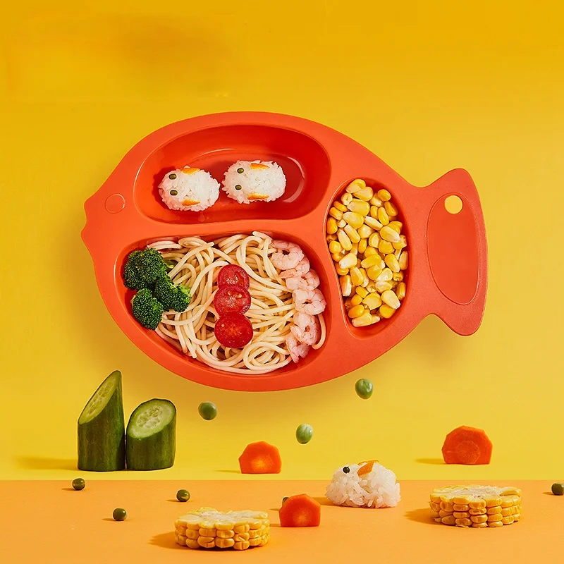 Детская обеденная тарелка zq стандартная устойчивая к падению твердая миска для