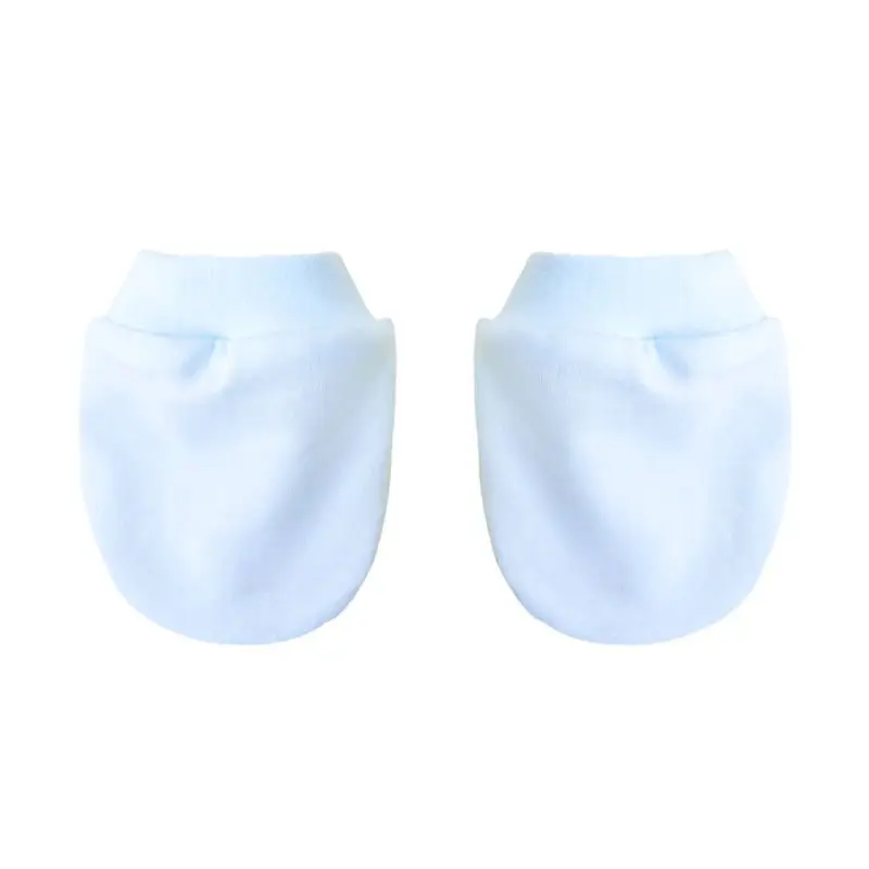 Летние тонкие однотонные перчатки для новорожденных подарки купания детские