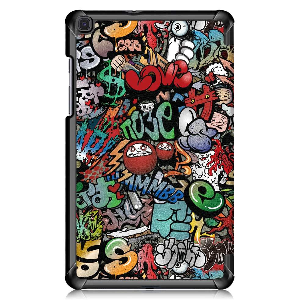 Ультратонкий чехол для samsung Galaxy Tab A 8,0 SM-T290/T295/T297 Trifold Stand Cover для samsung Окно планшета A 8,0