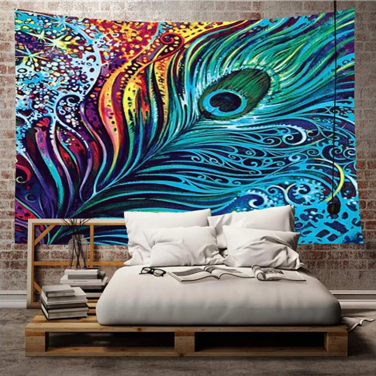 Zeegle Настенное подвесное хиппи украшение для дома индийская МАНДАЛА ГОБЕЛЕН