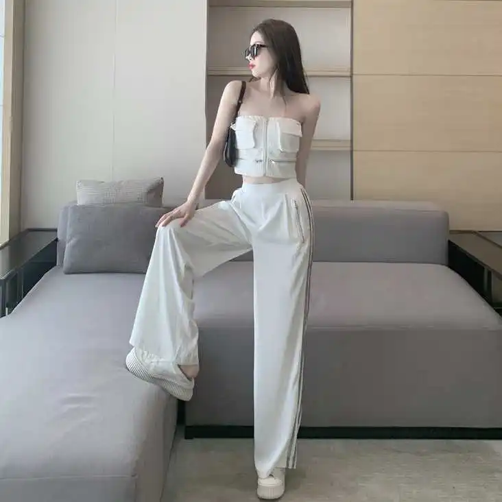 Комбинезон женская летняя обувь с трехмерной аппликацией в виде карман