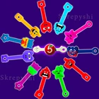 Skrepyshi часть 3 в 2021, скрепыши 3 коробка 100 шт. в коробке, скребок для завязывания волос, магнит для завязывания волос Bravo скрепыши3, оригинальный пищалка для пятки братьен Старк