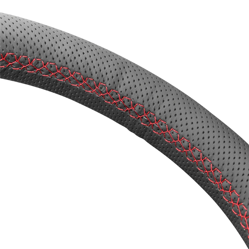 

Black PU Faux Leather Suede Car Steering Wheel Cover For Mercedes-Benz A45 AMG W205 C43 C63S AMG CLA45 CLS63 AMG GLC 43 63 AMG