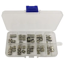 50pcs/Lot Micro USB Type C Connector Kit Set Female Charge Dock  Port Plug Type-C Socket Jack for Xiaomi Huawei Samsung SONY