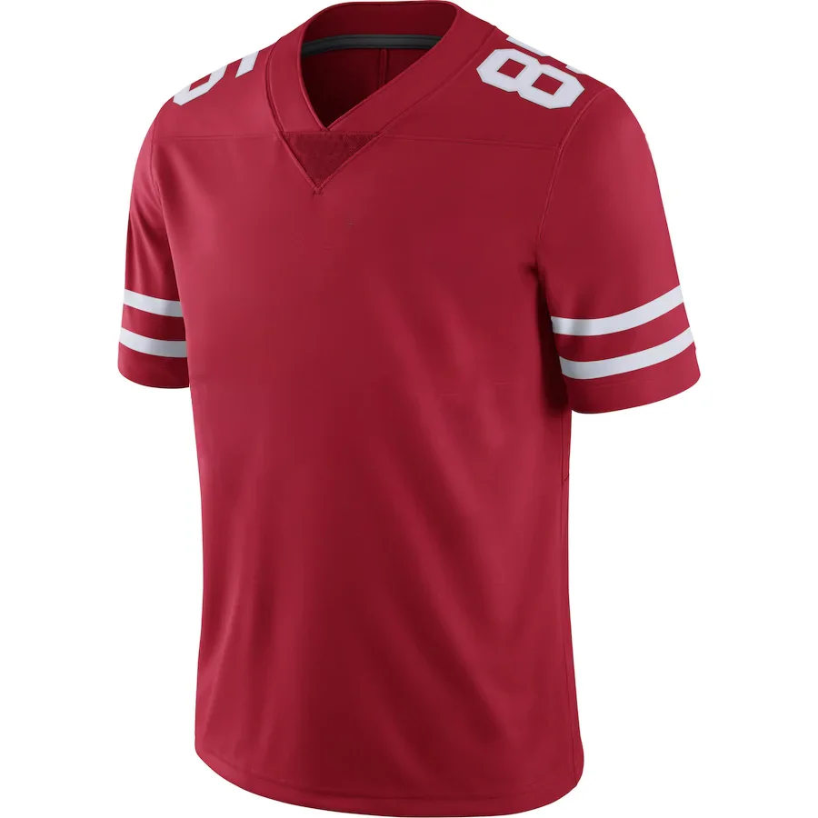 

New 21 Mens Sports San Francisco Trey Lance Jimmy Garoppolo Joe Montana Richard Sherman Ronnie Lott NaVorro Bowman Color Jerseys