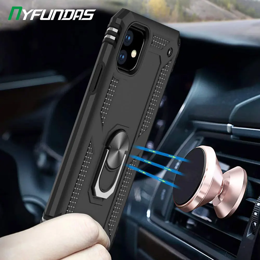 Магнитный автомобильный чехол для Apple iPhone 11 Pro Max 12 Mini X XR XS 8 Plus 7 6 6S магнитный
