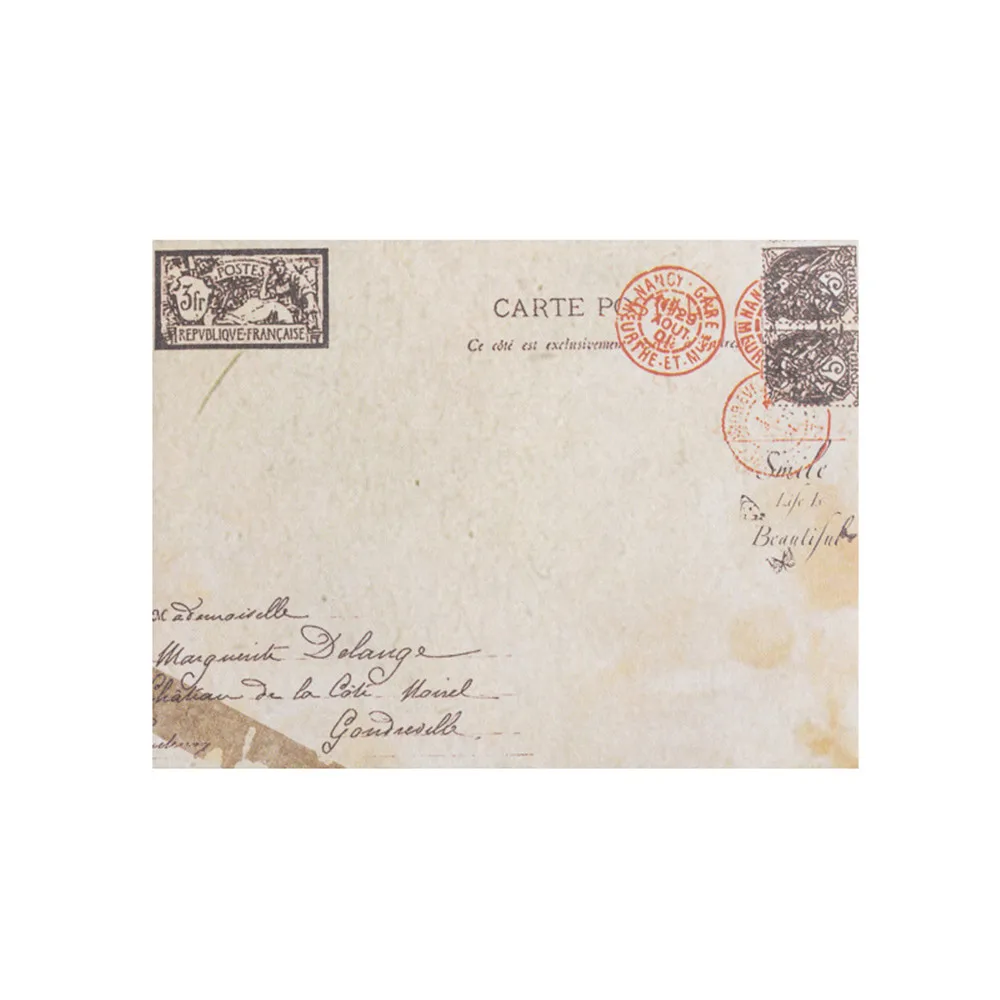 12 шт Мини винтажный Европейский стиль пустой конверт на день рождения Рождество