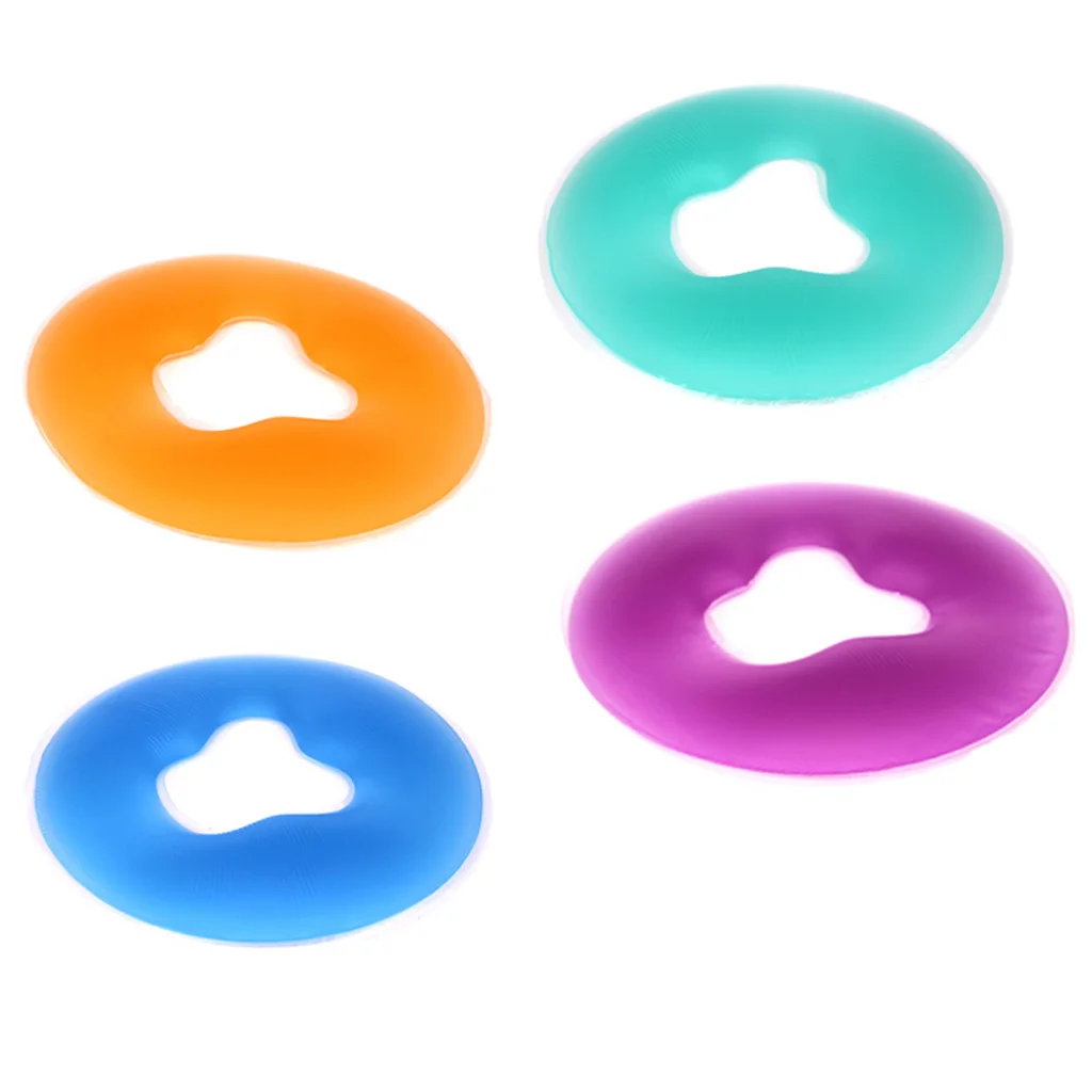

Portable Silicone Round Massager Face Pillow Pad For Beauty Salon Breast Pillow Massage Bed Use