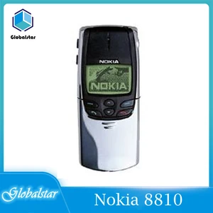 nokia 8810 refurbished original mobile phones original unlocked gsm 1 sim card slide 1year warranty free shipping fast free global shipping