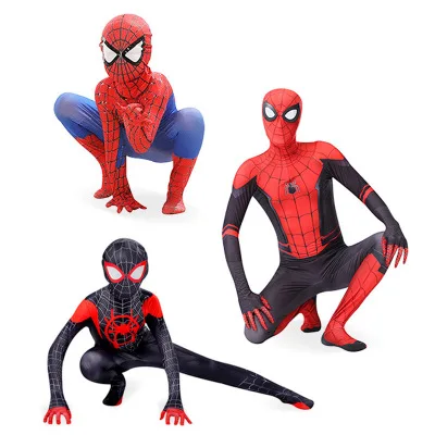 Хэллоуин Человек-паук 2 майль колготки параллельный космический костюм Одежда