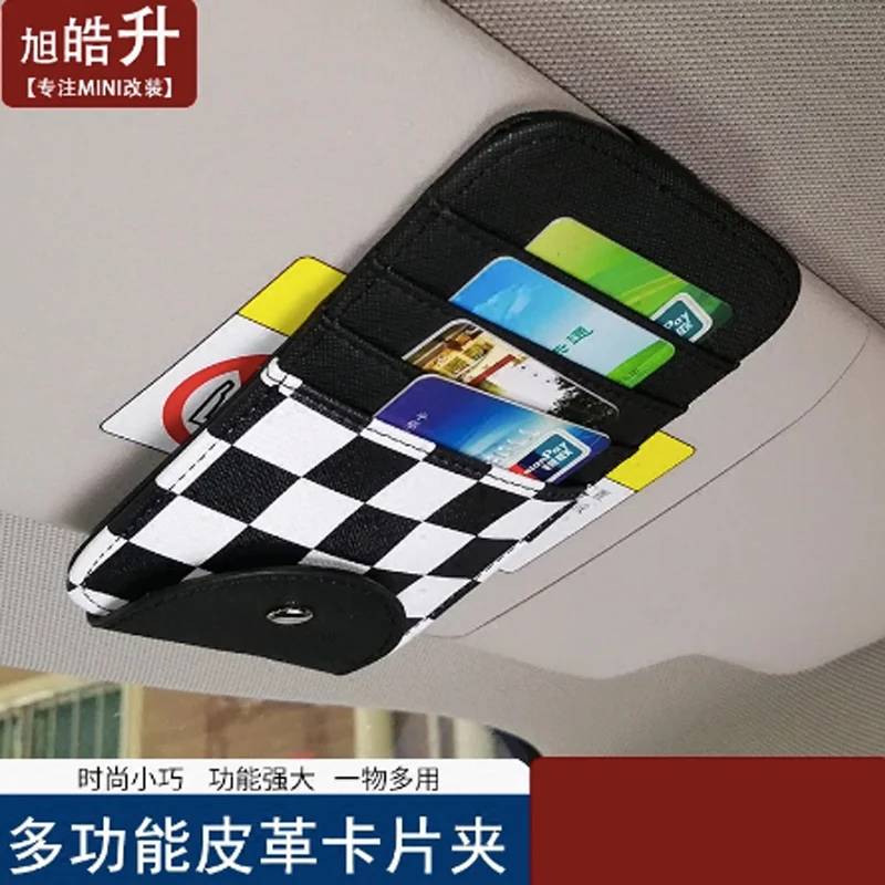 1 шт. автомобильный зажим для солнцезащитного козырька держатель cd карт и билетов