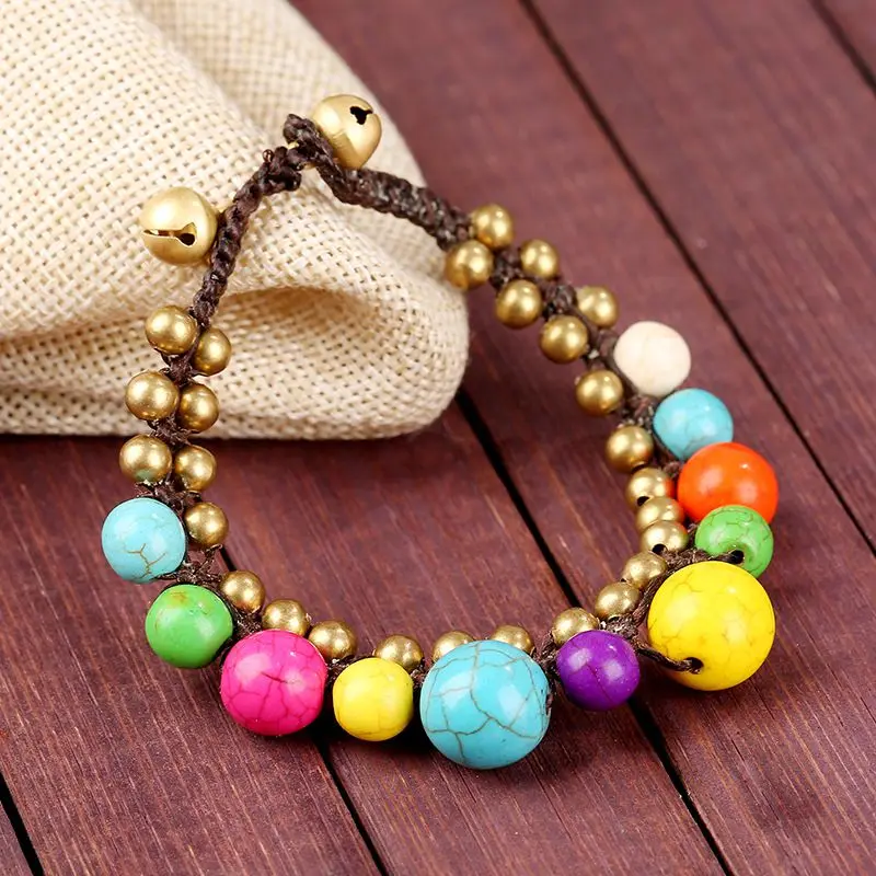 

Bohemian Ethnic Hamdmade Multicolor Bracelet for Women Ethnic Beads Bracelet Boho Jewelry Gift for Female