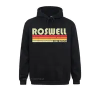 ROSWELL NM NEW MEXICO Funny City Home Roots Gift Retro 80s Hoodies Ostern Day Newest Novelty Women's Sweatshirts Casual Clothes