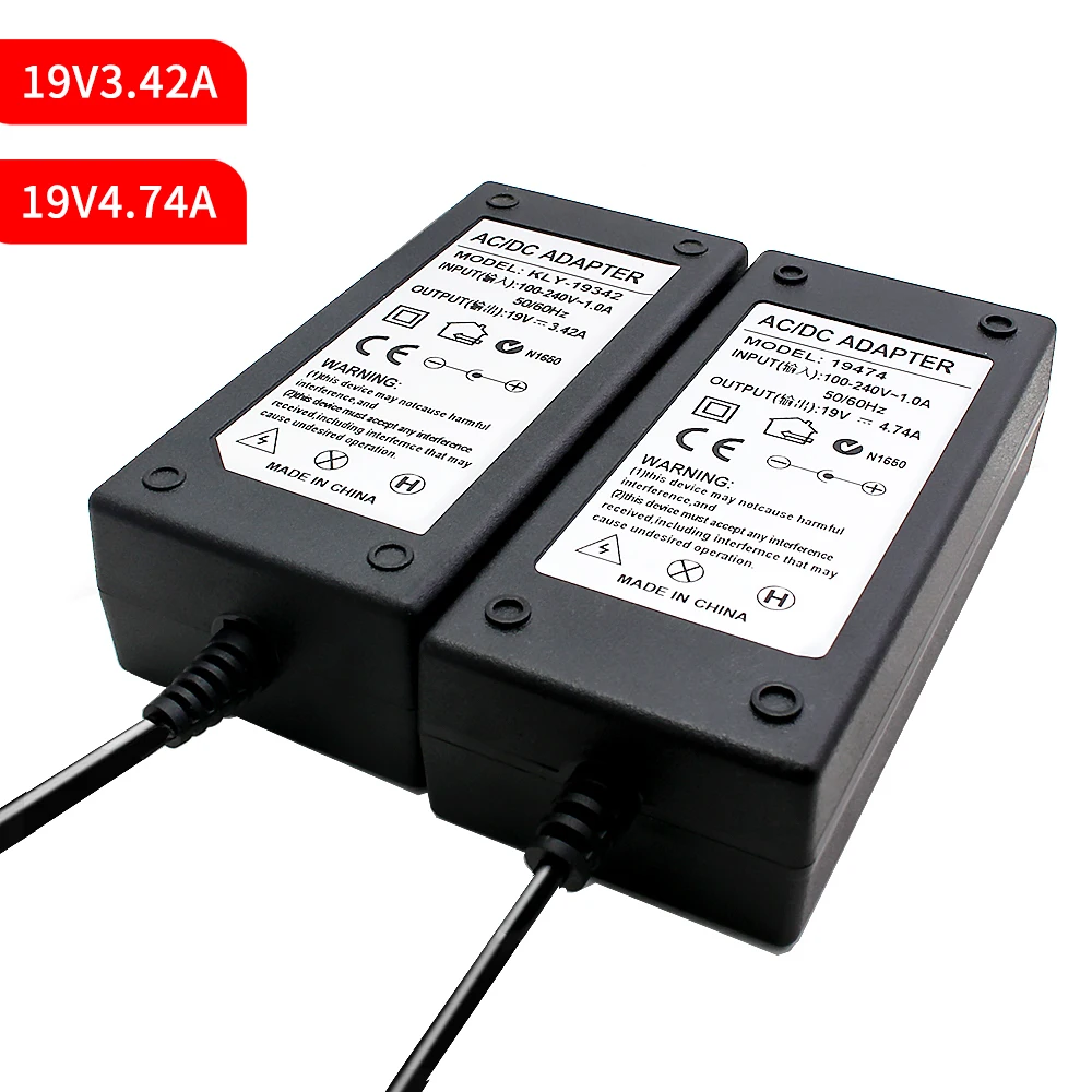 Блок питания для ноутбуков 19 В постоянного тока от 220 до 9 12 1 А 2 3 4 а 5 6 8 в